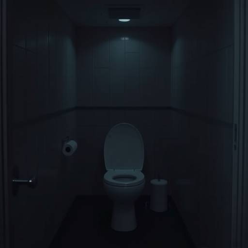 Imagen de una celda de aislamiento, mostrando un espacio reducido con una cama y un inodoro