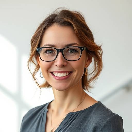 Portrait d'Elodie Rousseau, instructrice en design graphique.