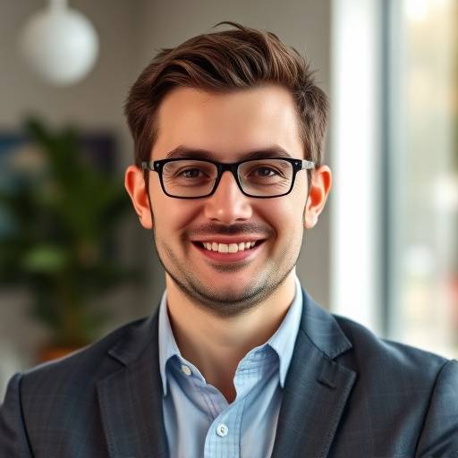 Portrait de Marc Lemaire, instructeur en marketing digital.